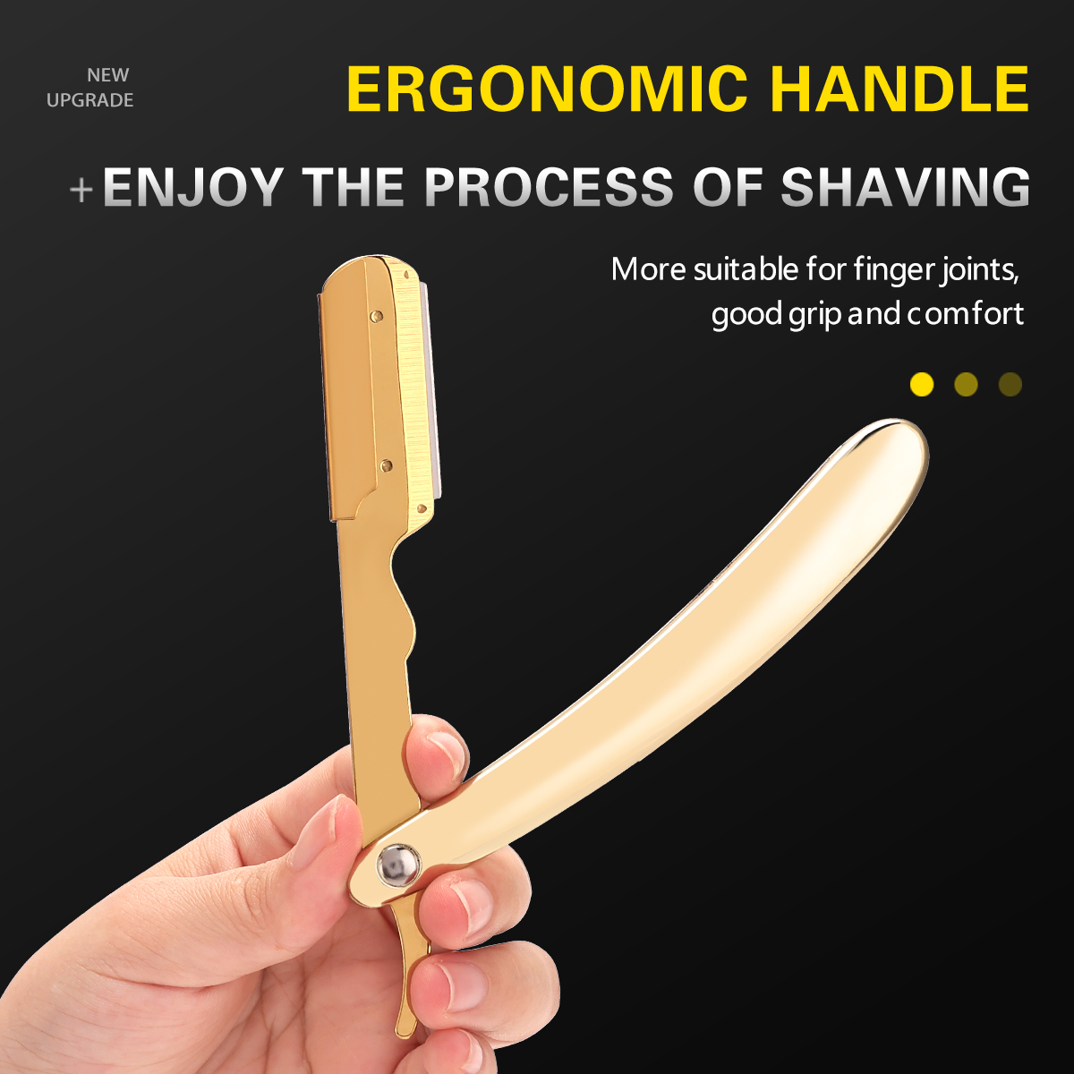أدوات حلاقة رجالية فضية، شفرة  - مراجعة Home Barbershop وسعره