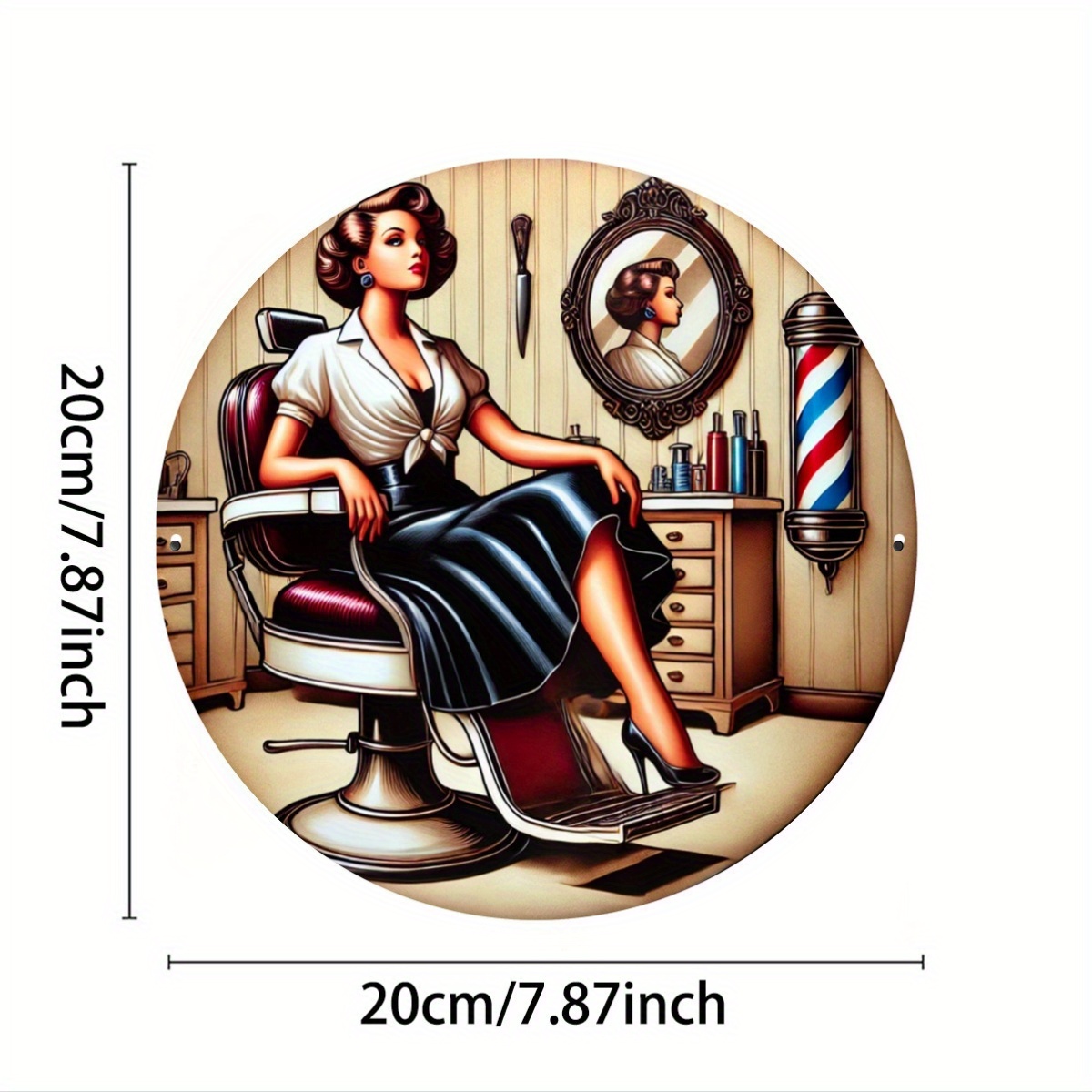 قطعة واحدة من لافتة معدنية لصا - مراجعة Home Barbershop وسعره