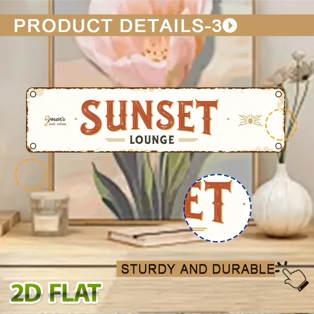 لوحة معدنية مسطحة قابلة للتخصي - مراجعة Home Bar Lounge وسعره