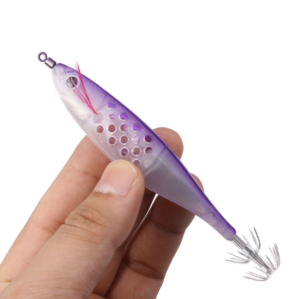 طعم صيد الحبار المضيء في الظلا - مراجعة Jigger Double Sided وسعره