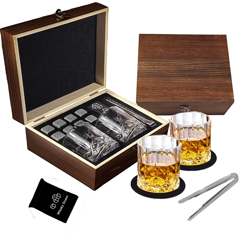 مجموعة هدايا أحجار الويسكي، 8  - مراجعة Highball Glass Set وسعره