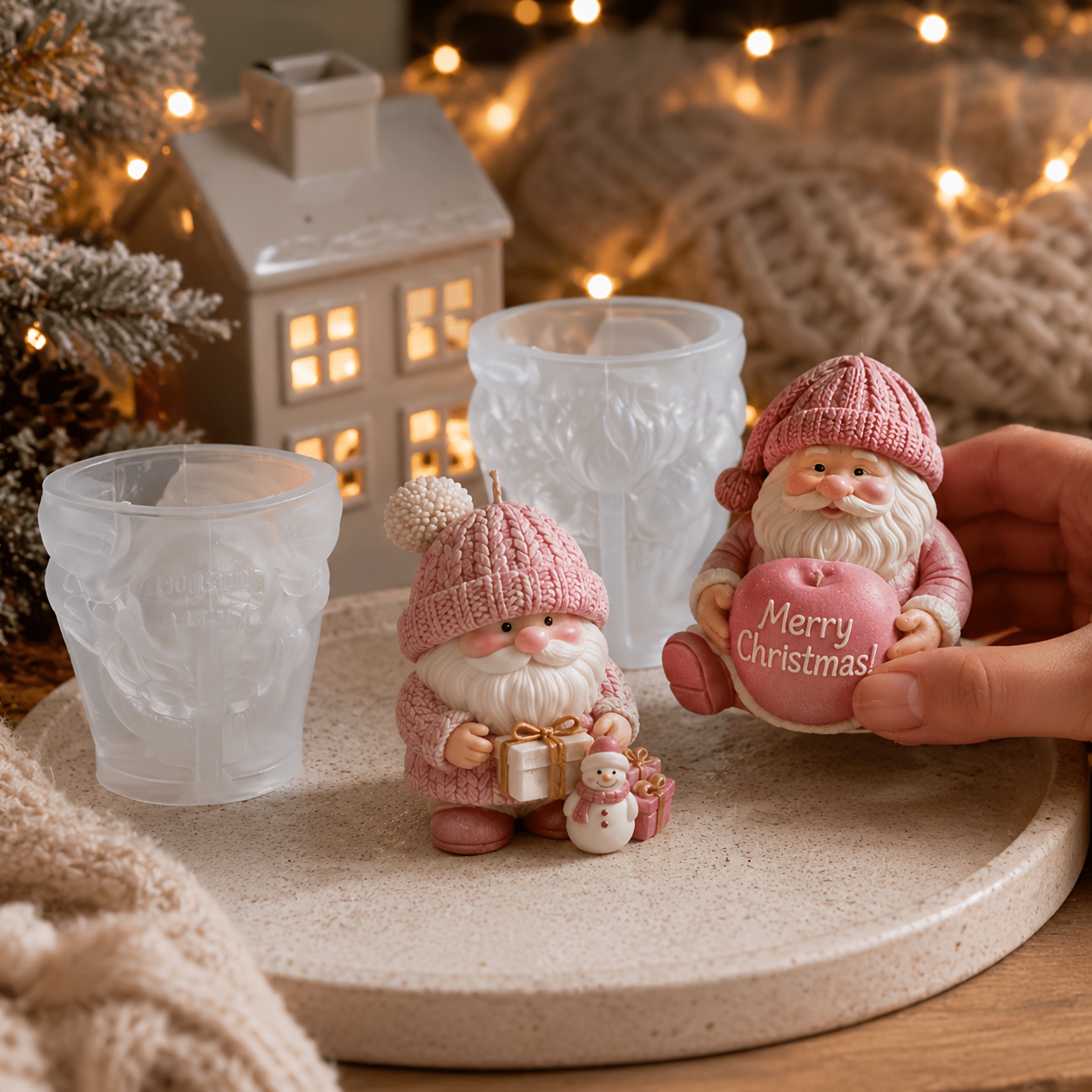 قالب شمع سيليكون على شكل قزم ع - مراجعة Home Bargains وسعره