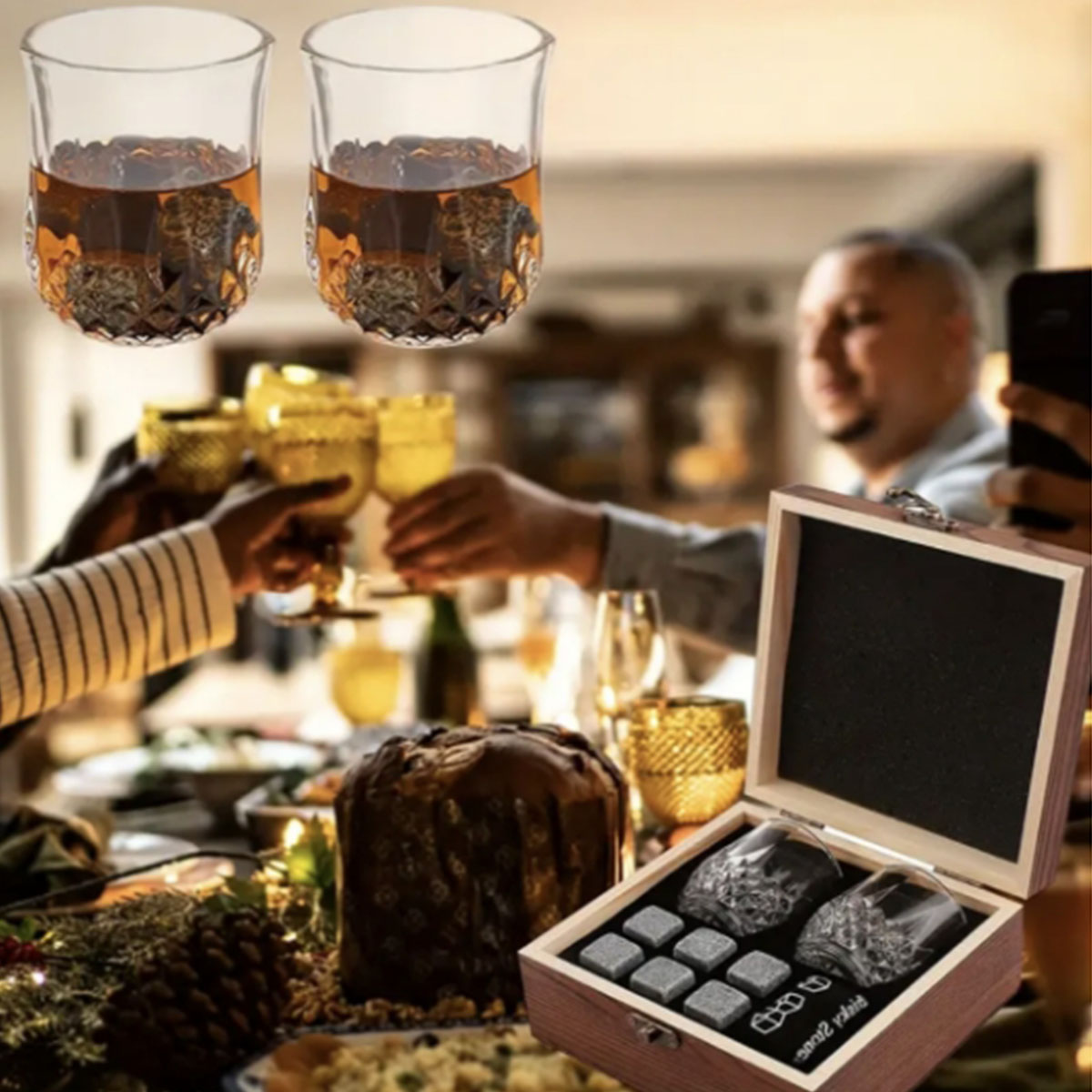 عيد الميلاد هدية عيد الحب مجمو - مراجعة Highball Glass Set وسعره