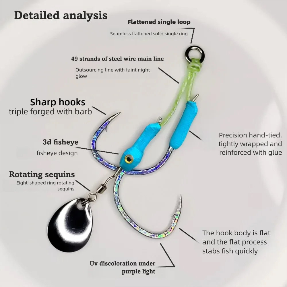 2 زوج/حقيبة القفز إغراء مساعدة - مراجعة Jigger Double Sided وسعره